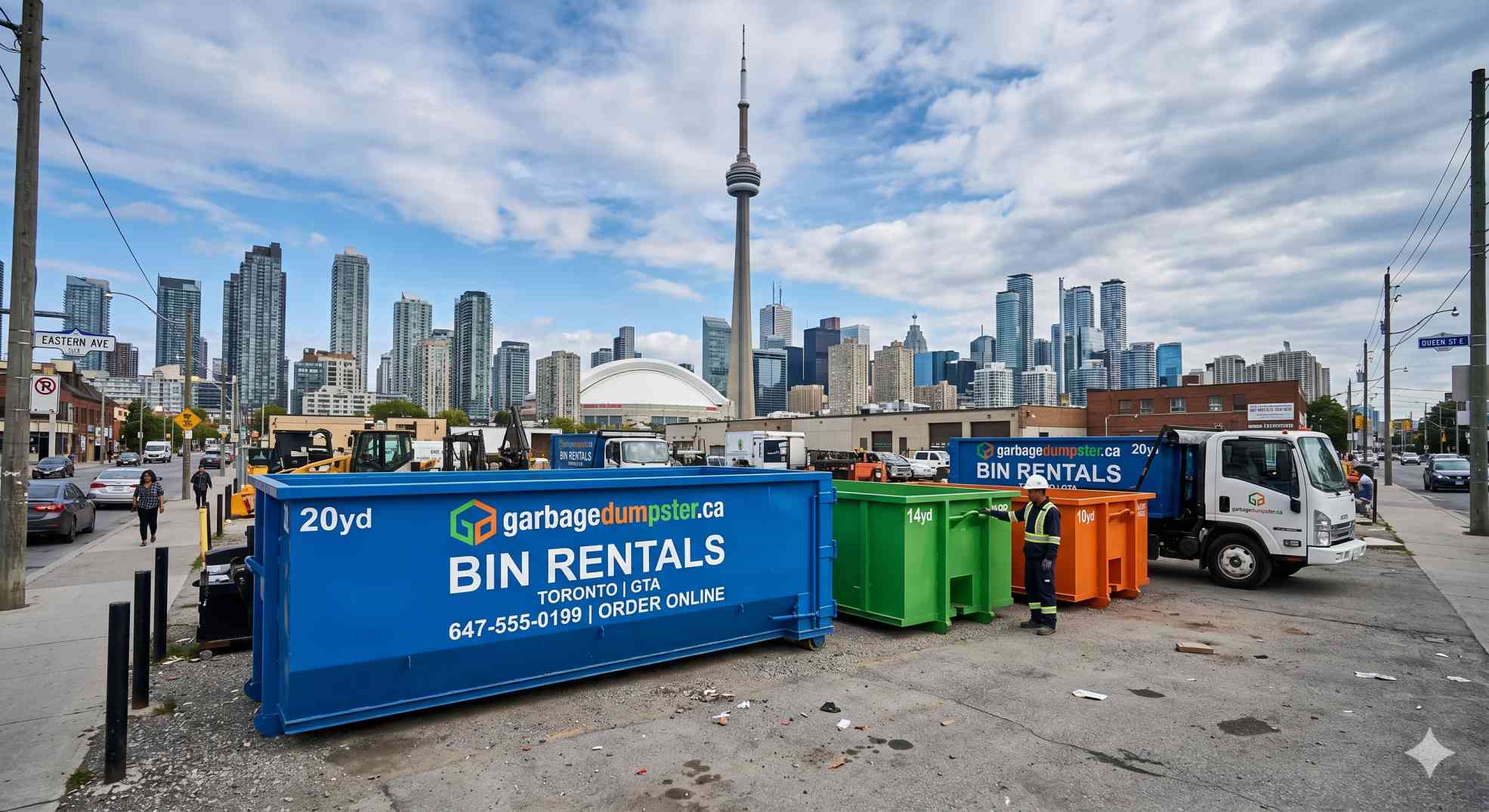 bin rentals in Toronto