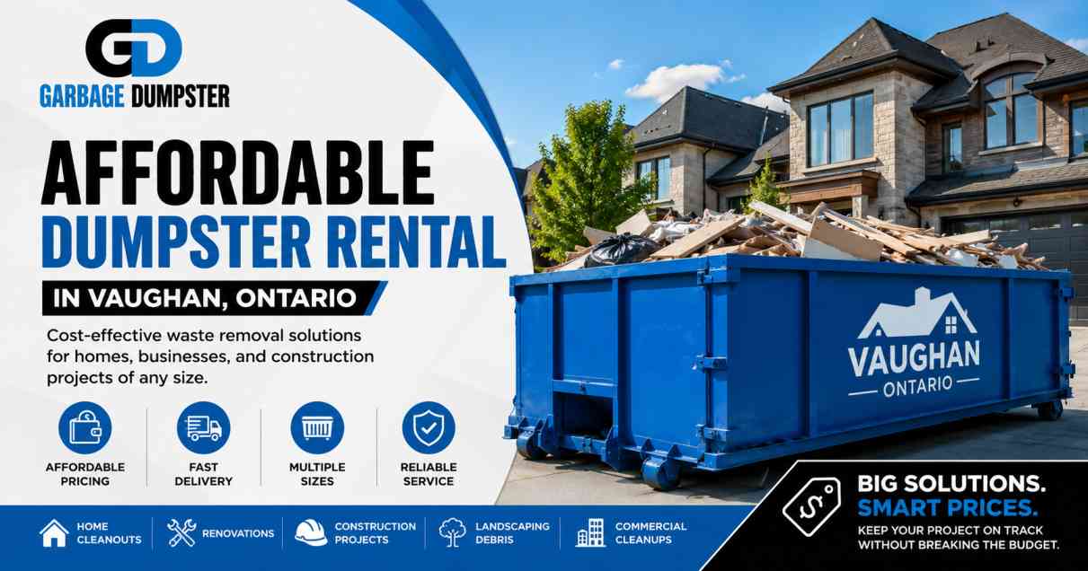 affordable dumpster rental in Vaughan
