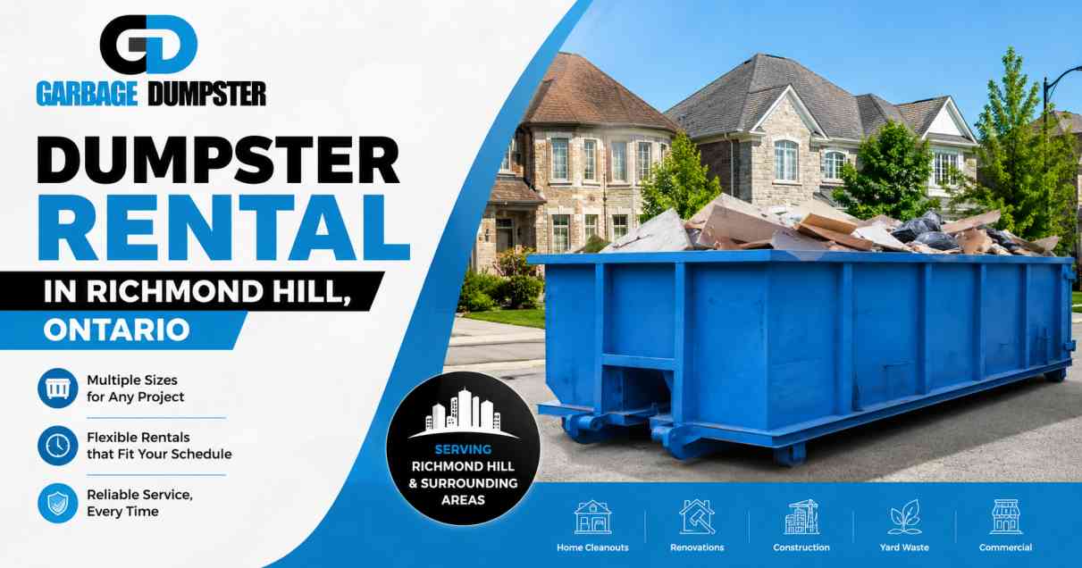 dumpster rental in Richmond Hill